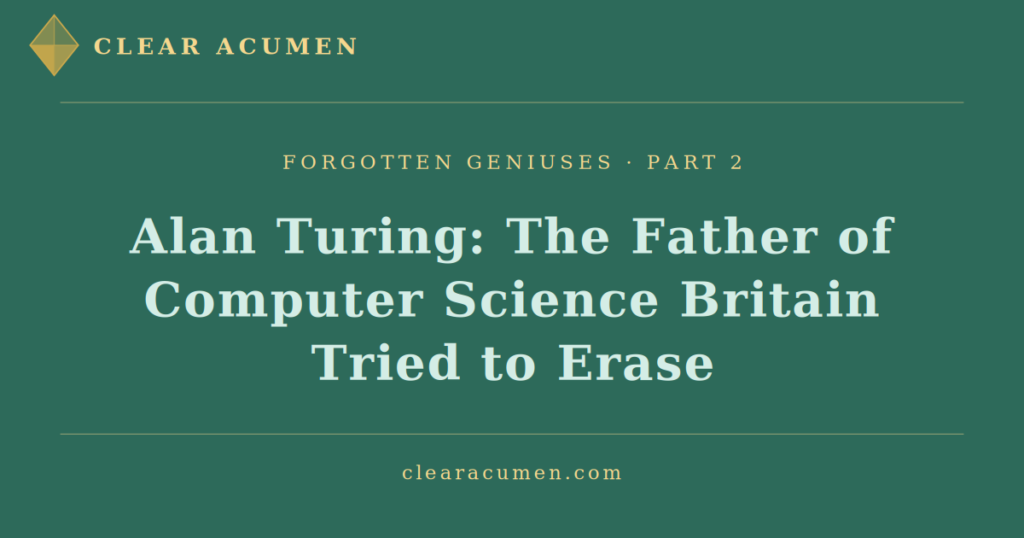Alan Turing father of computer science Enigma pardon